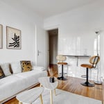 Аренда светлой 2-комнатной квартиры 31 м², 15-й район Парижа, Франция